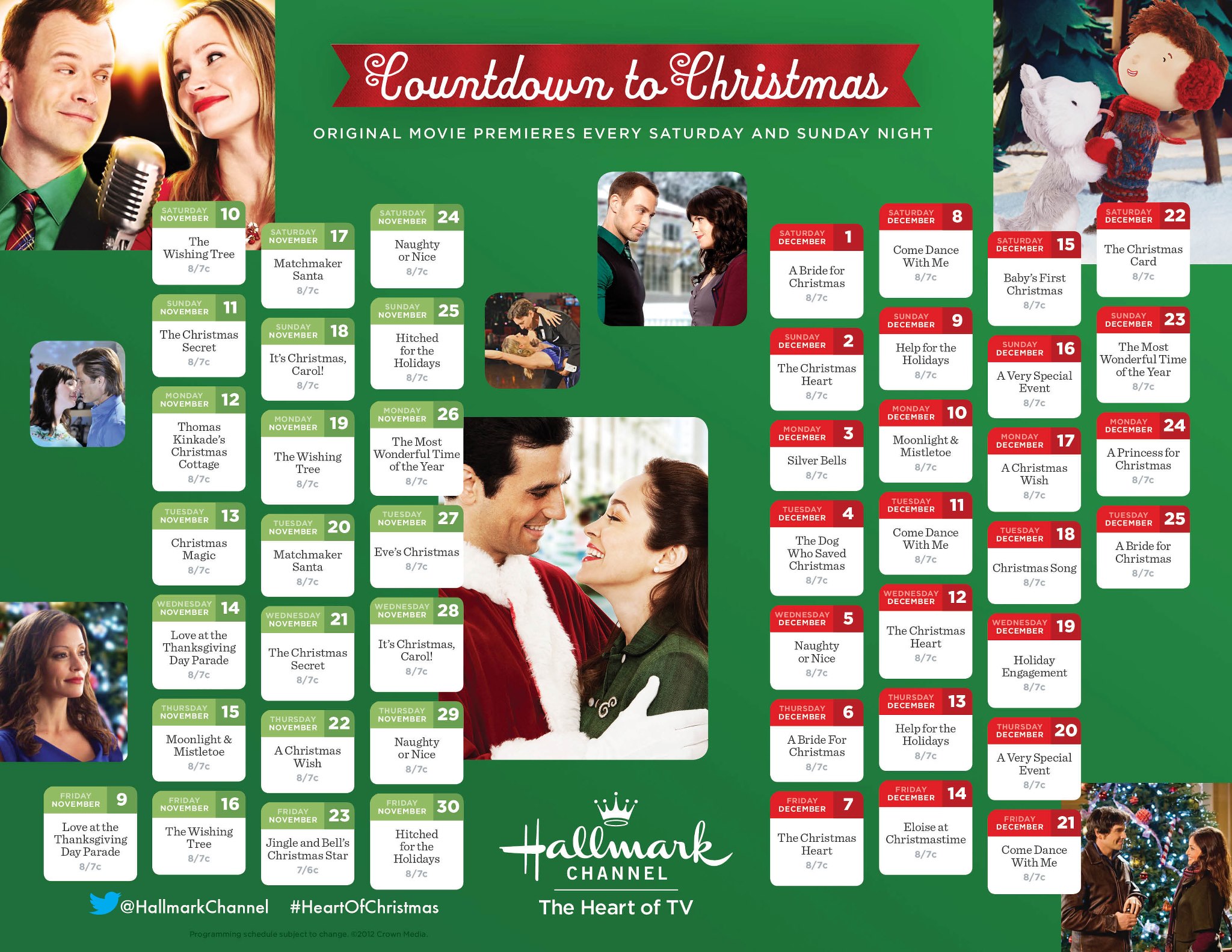 Printable List Of All Hallmark Christmas Movies